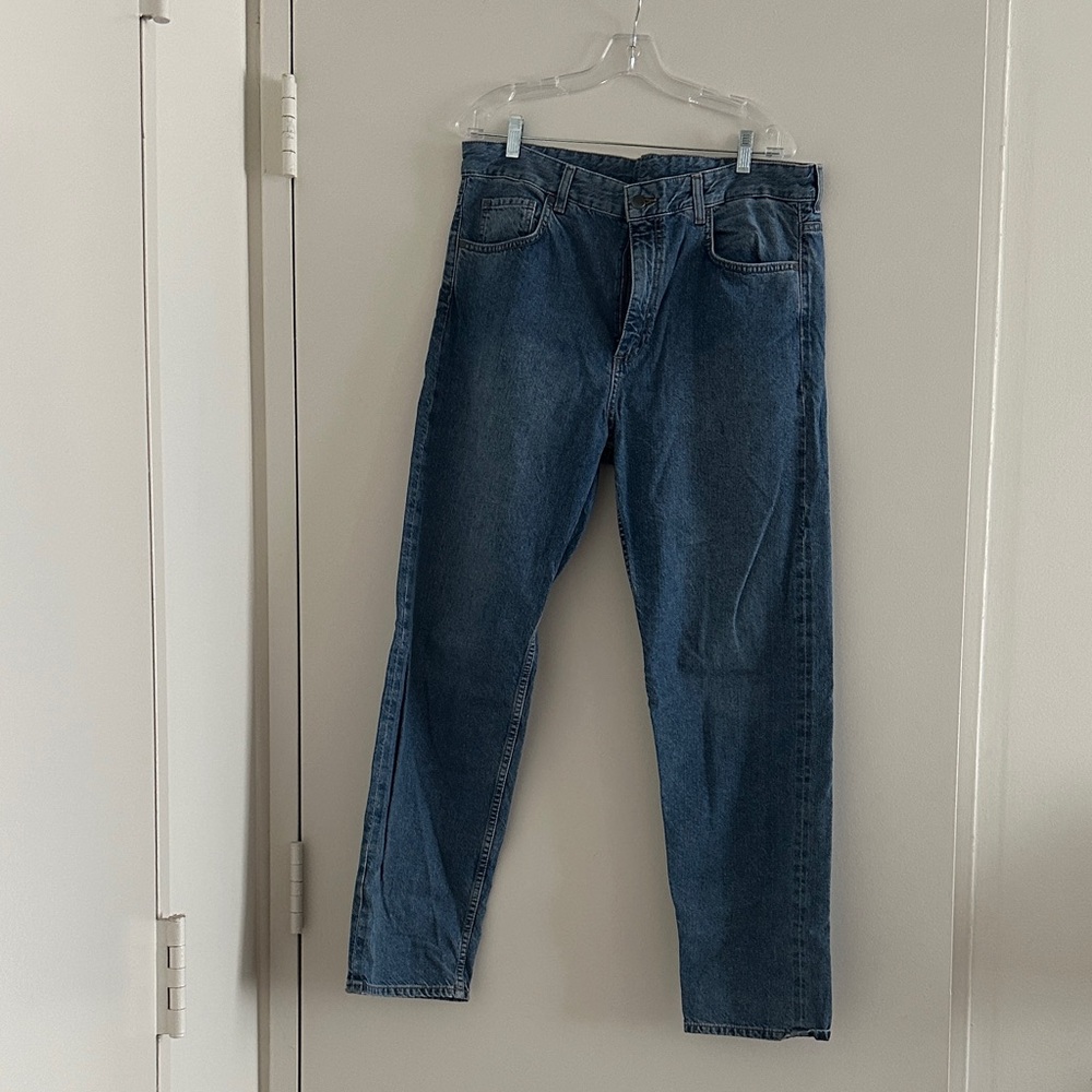 COS mid rise crop jean size 31
